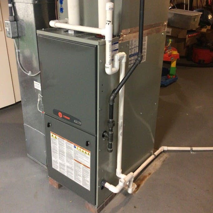 Furnace installed by Logan Services