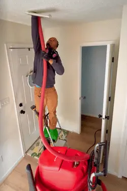 Duct cleaning with Logan Services