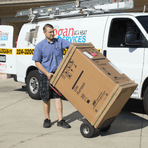 furnace installation