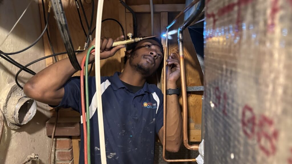 Logan Services provides expert furnace repair, maintenance, and installation for Bellbrook homeowners, ensuring reliable heat all winter long.