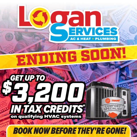 Get up to $3200 in tax credits for new HVAC - 2025.only
