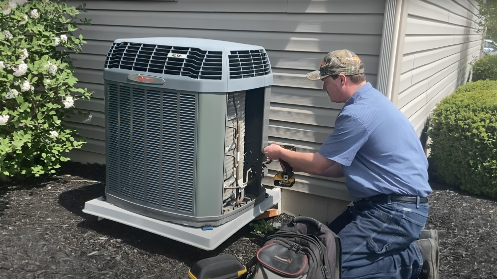 Heat pump repair and installation in Miamisburg, OH, by Logan Services. Trusted local experts for year-round comfort & energy savings.