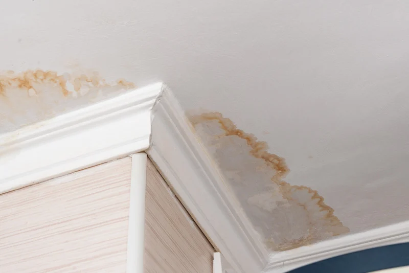 hidden water leak on the ceiling