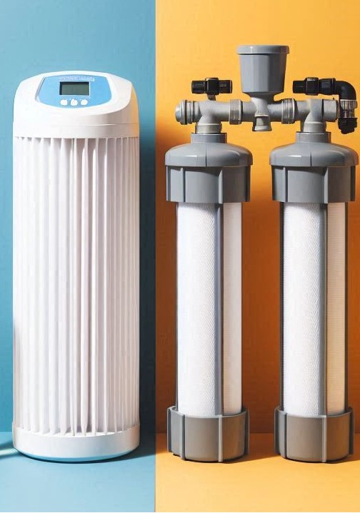 Choosing between a water softener vs water filter
