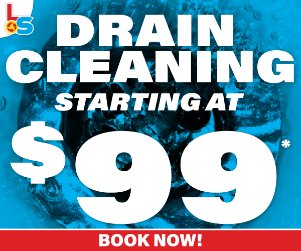 Drain cleaning starting at $99