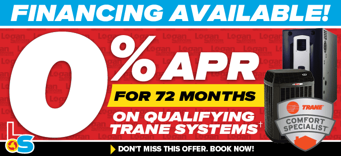 HVAC financing offer - get 0% for 72 months