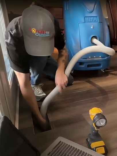 Improve indoor air quality with professional air duct cleaning in Alexandria, KY by Logan Services. Remove allergens, dust, and debris for a healthier home.