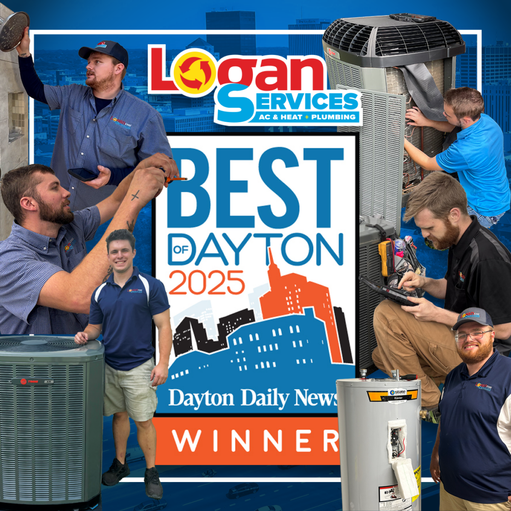 Logan Services was voted Best Plumbers in Dayton for 2025—trusted for fast, reliable plumbing service backed by friendly, local experts.