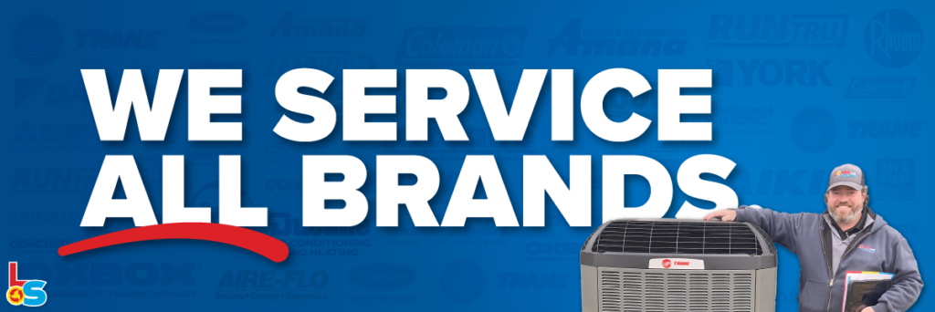 Logan Services proudly services all brands of HVAC units and systems.