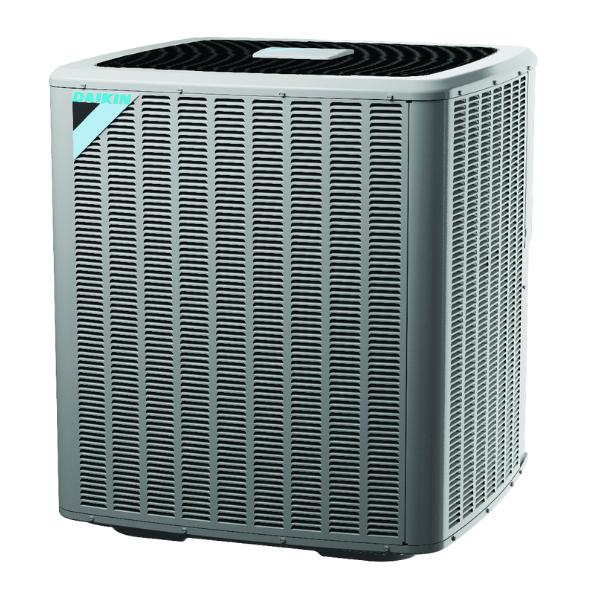 Image of Daikin DH5SE heat pump, a durable, budget-friendly system for home heating and cooling.
