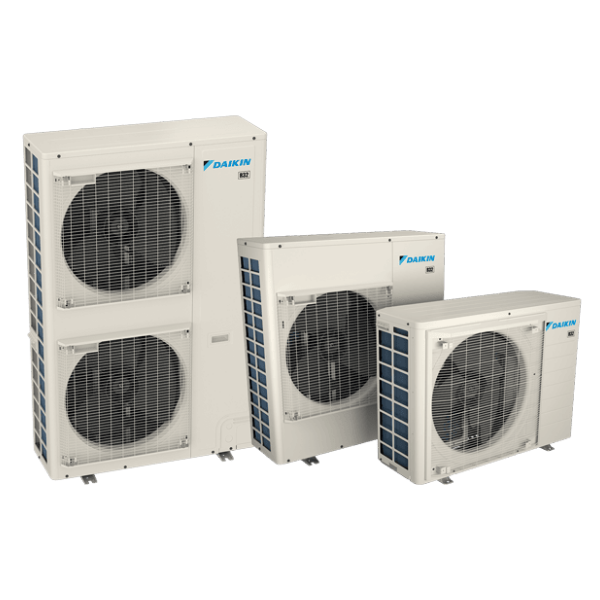 Image of Daikin FIT DC9VS air conditioner, slim and modern side-discharge unit with advanced inverter technology.