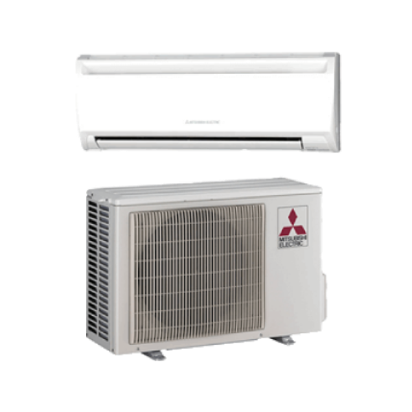 Image of M-Series ductless indoor and outdoor units for year-round comfort in small spaces.
