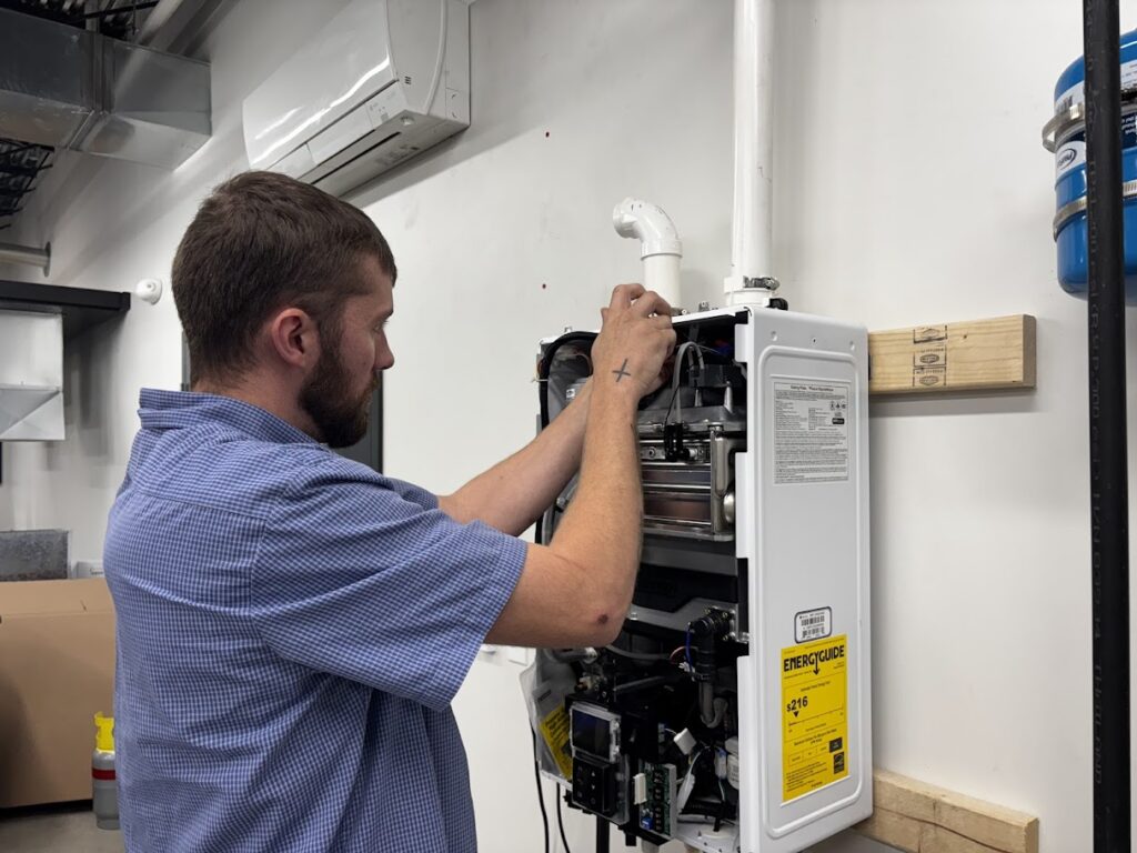 Logan Services proudly provides training to all our plumbers to keep your Springboro home safe during water heater repairs and installations.