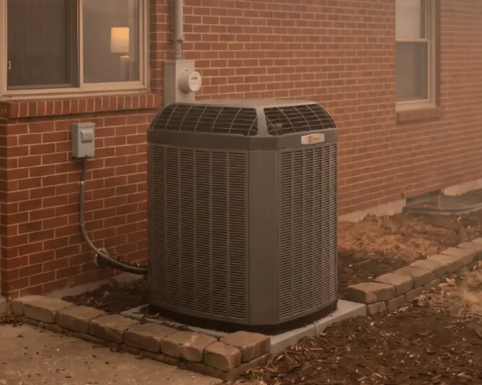 Trane unit in poor air quality