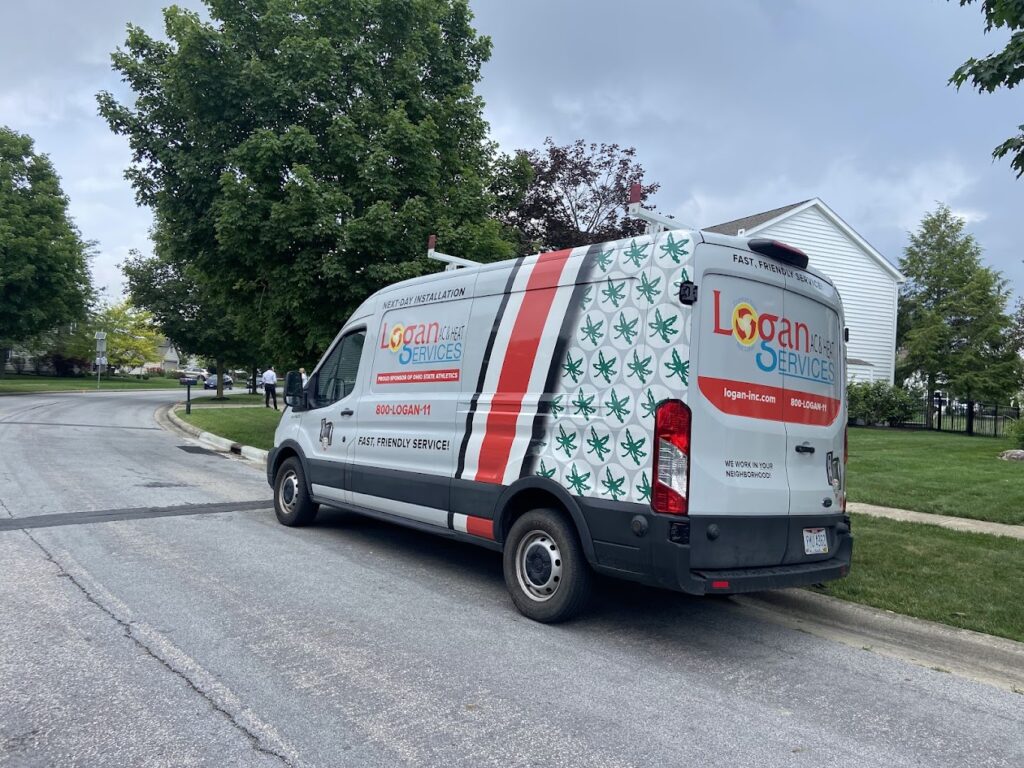 Logan Services Buckeye fan van