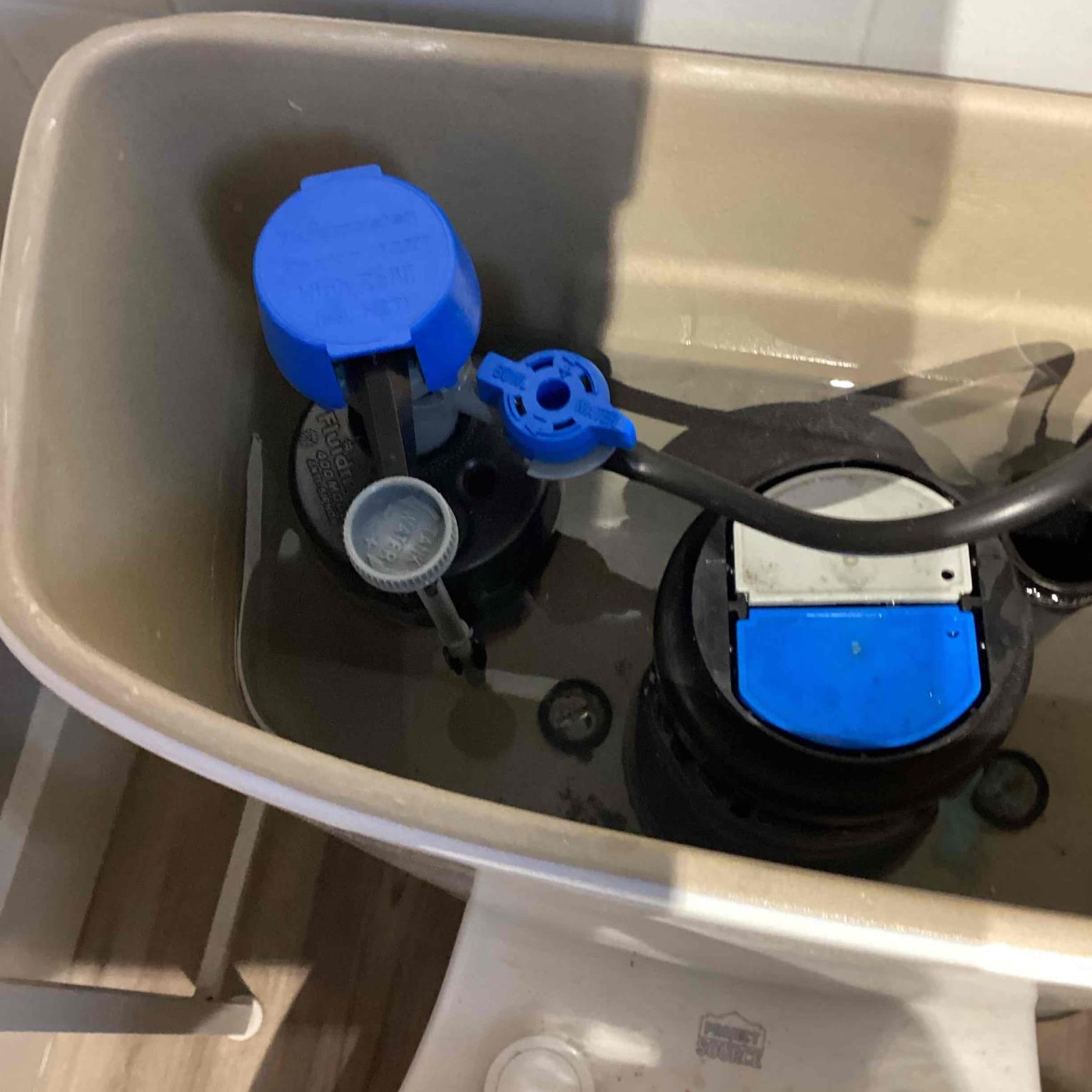 Toilet issue repaired by Logan Services in Dayton, OH.