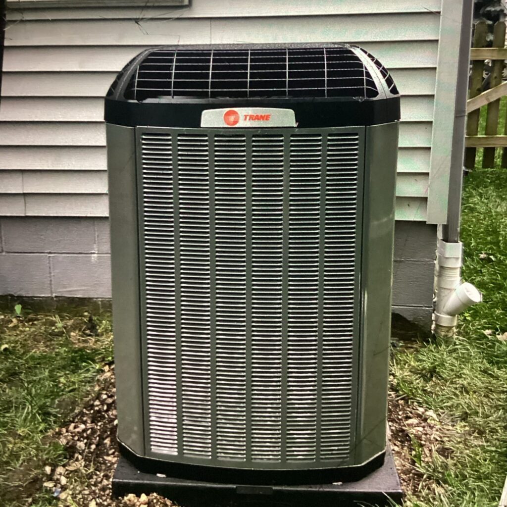 Trane XL17i installed in Columbus, OH, by Logan Services.