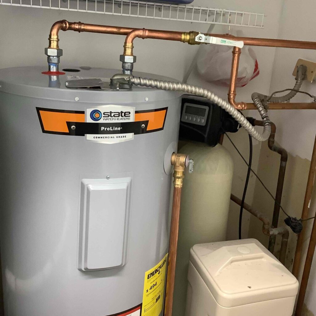 State water heater installed in Dayton, OH, by Logan Services.