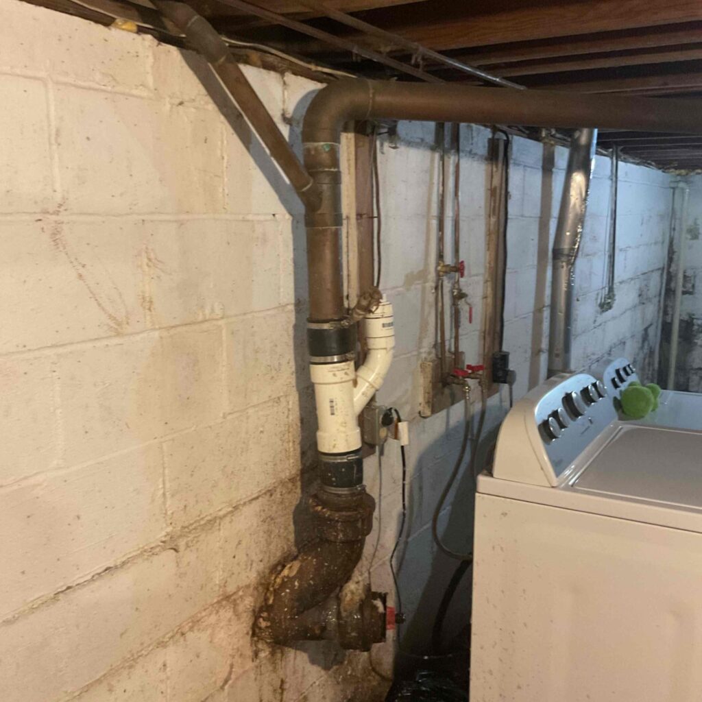 Utility pipes inspected and clog removed in Columbus, OH, by Logan Services.