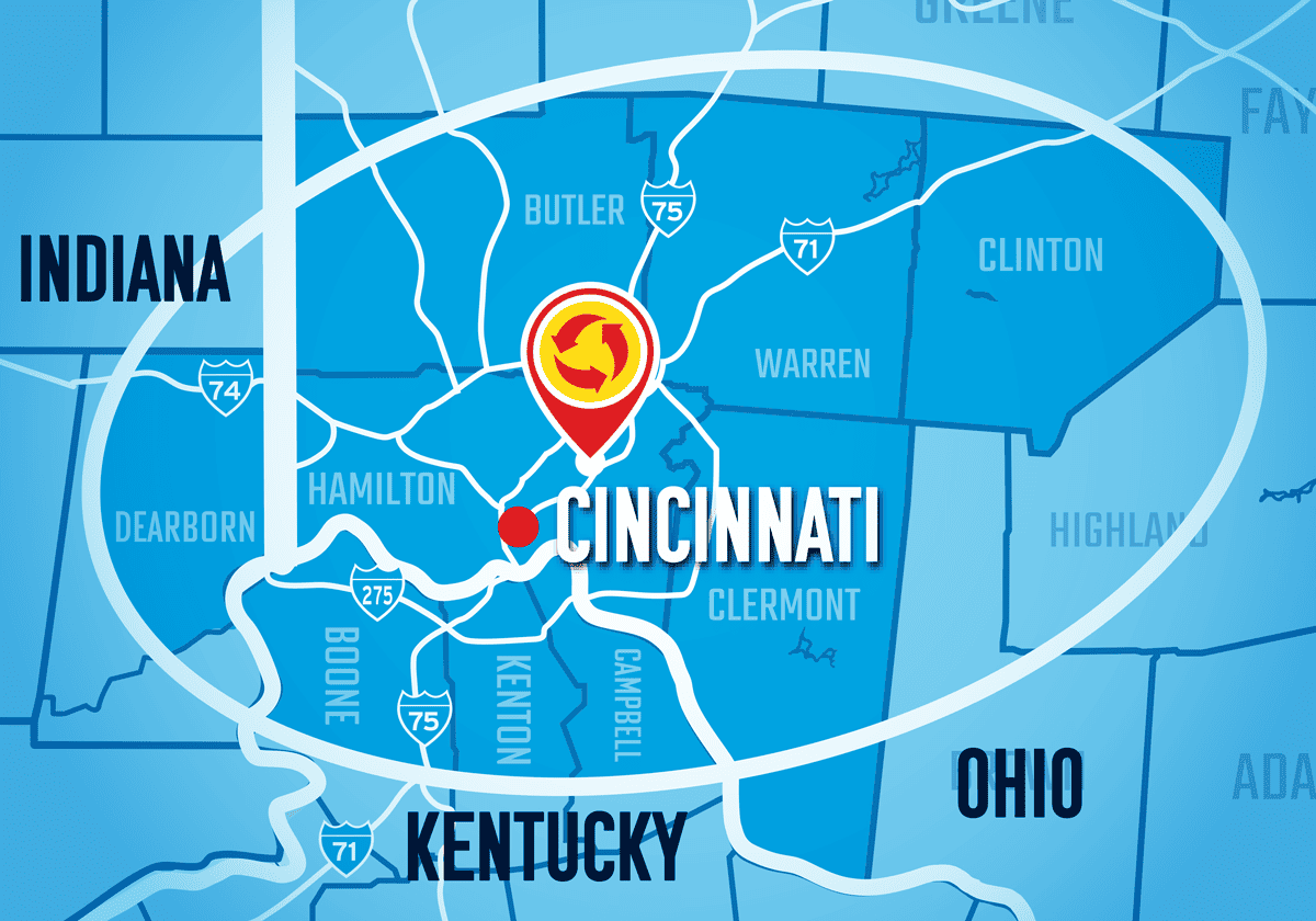 Logan Services 2025 Cincinnati + NKY Service Area