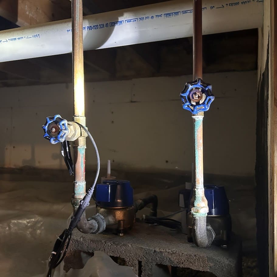 Home pipes to be replaced by Logan Services plumbers.