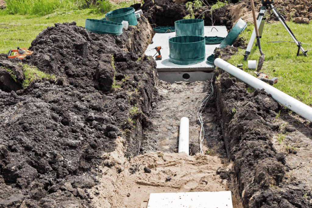 septic line repair