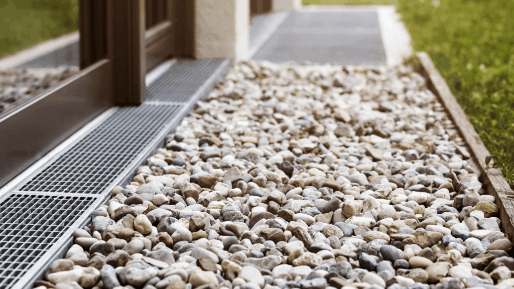 Residential tile drain
