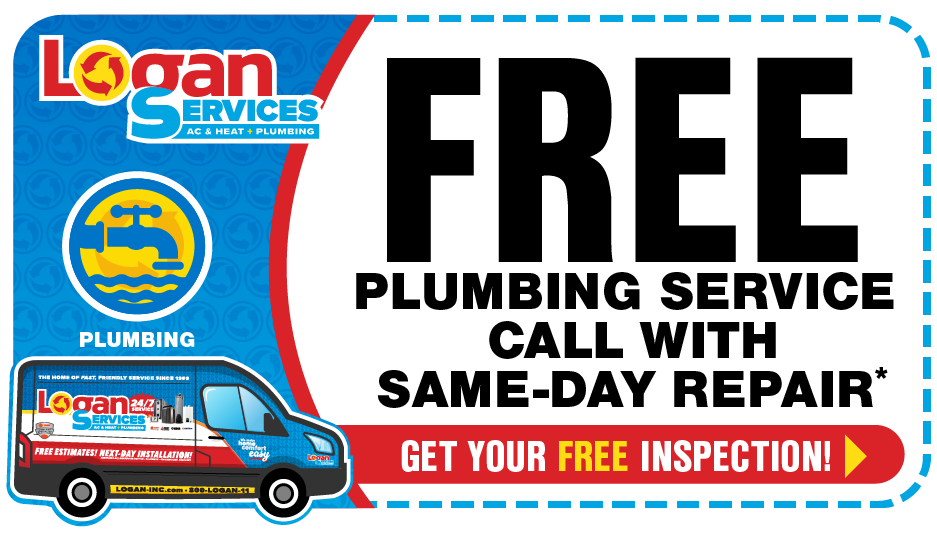 free plumbing service call with same day repair