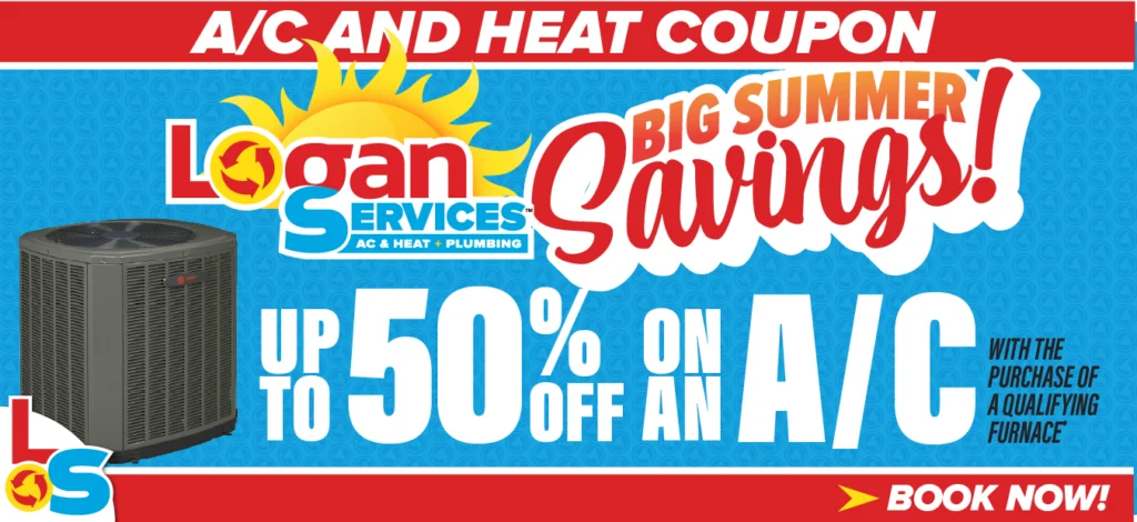 50% off Trane AC with Purchase of Furnace