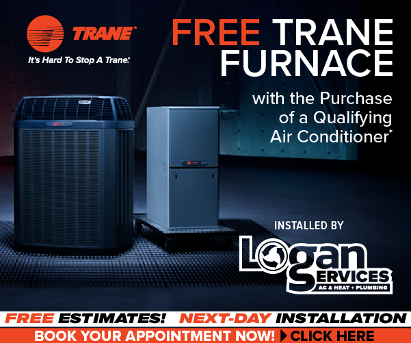 Free Trane furnace with purchase of a qualifying air conditioner promo