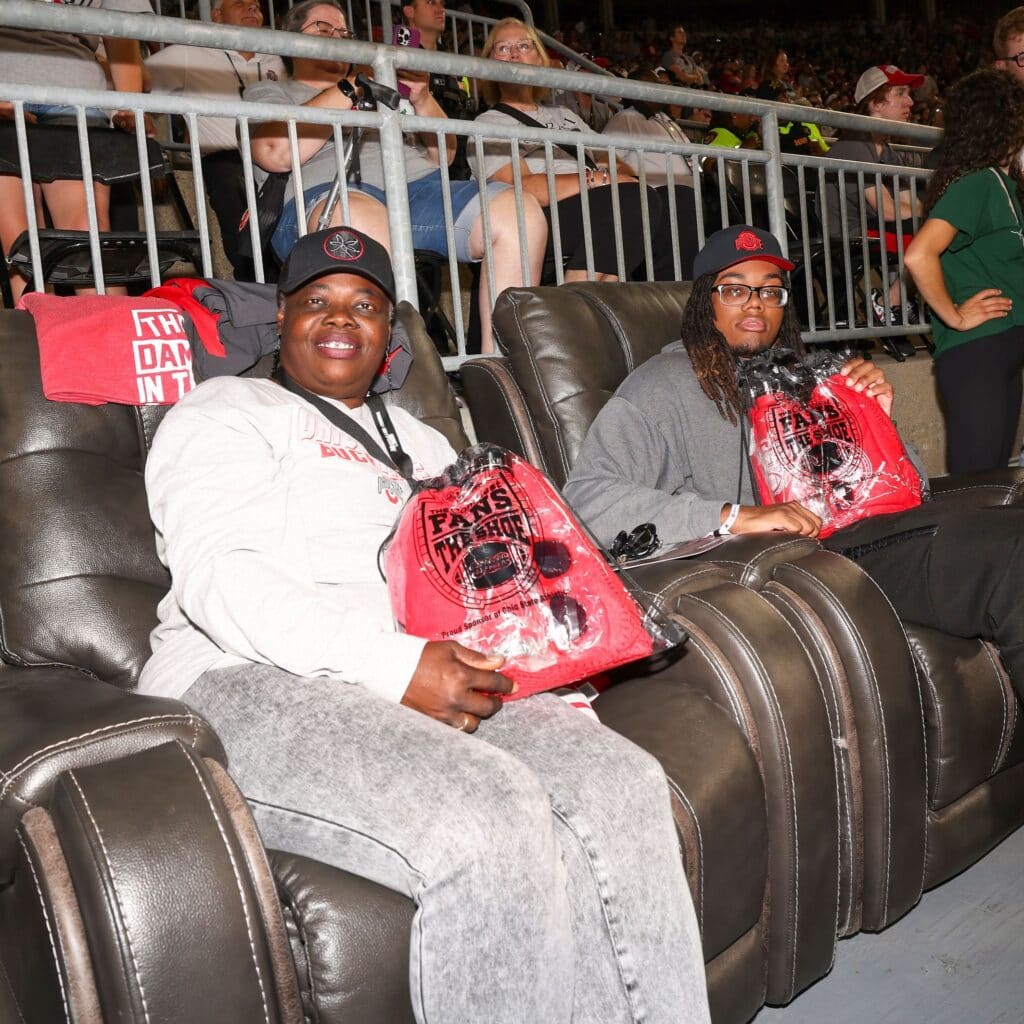Logan Services Comfiest Fans winners, Ohio University vs. OSU