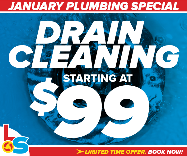 Drain cleaning starting at $99