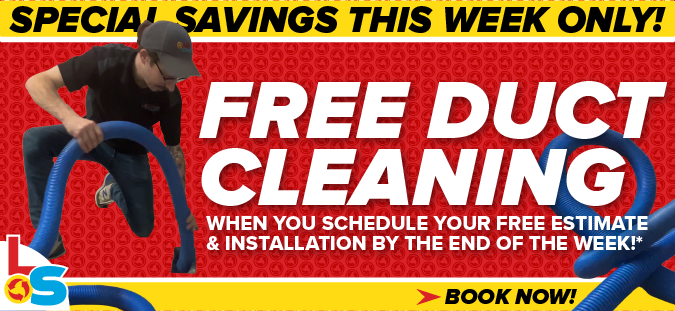 Free Duct Cleaning! This week only!