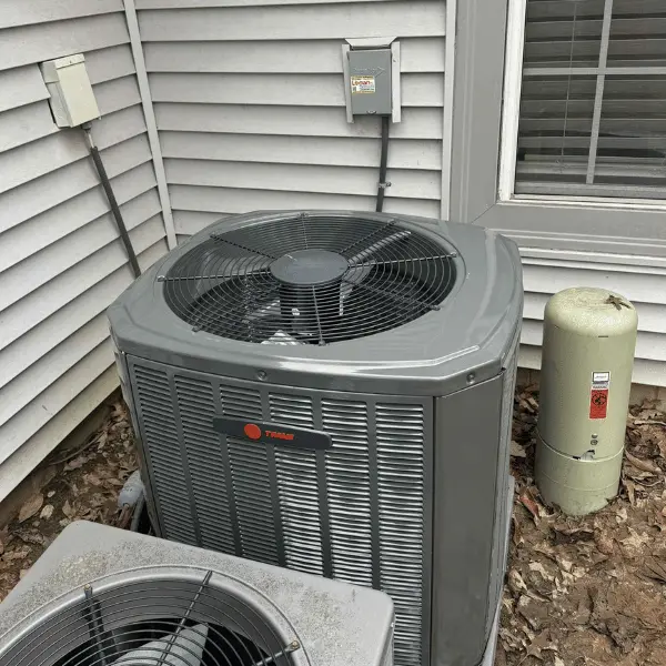 Trane AC unit installed in Columbus, OH, by Logan Services