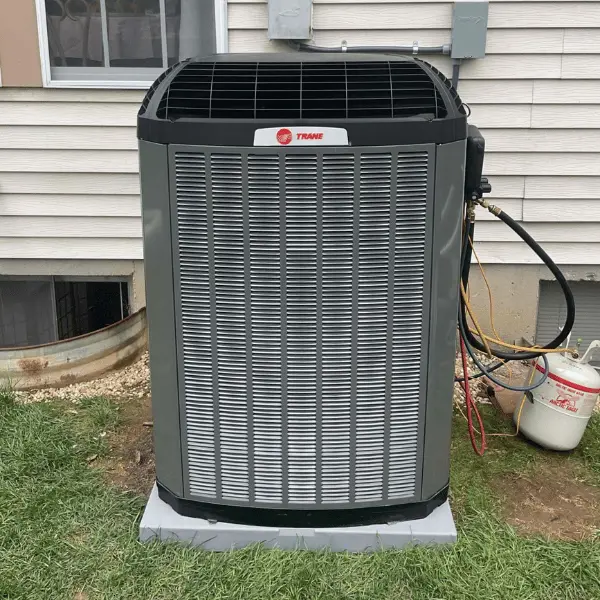Variable speed AC unit installed in Dayton by Logan Services