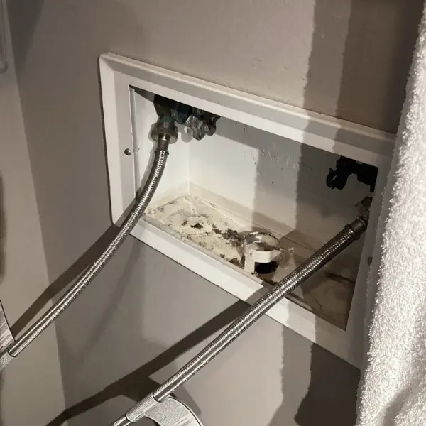 Washer drain blockage cleared by Logan Services plumbers in Columbus