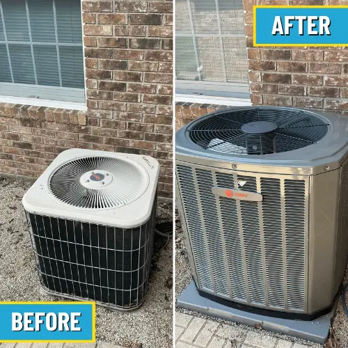 Trane AC unit replaced by Logan Services in Columbus, OH