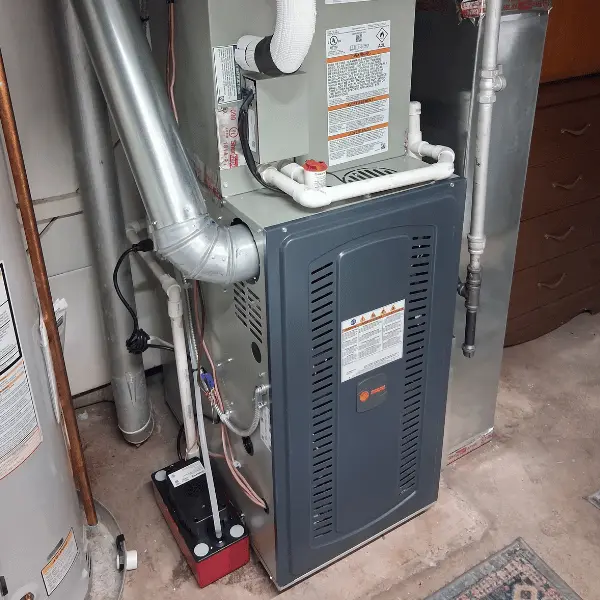 Trane furnace installed in Dayton by Logan Services