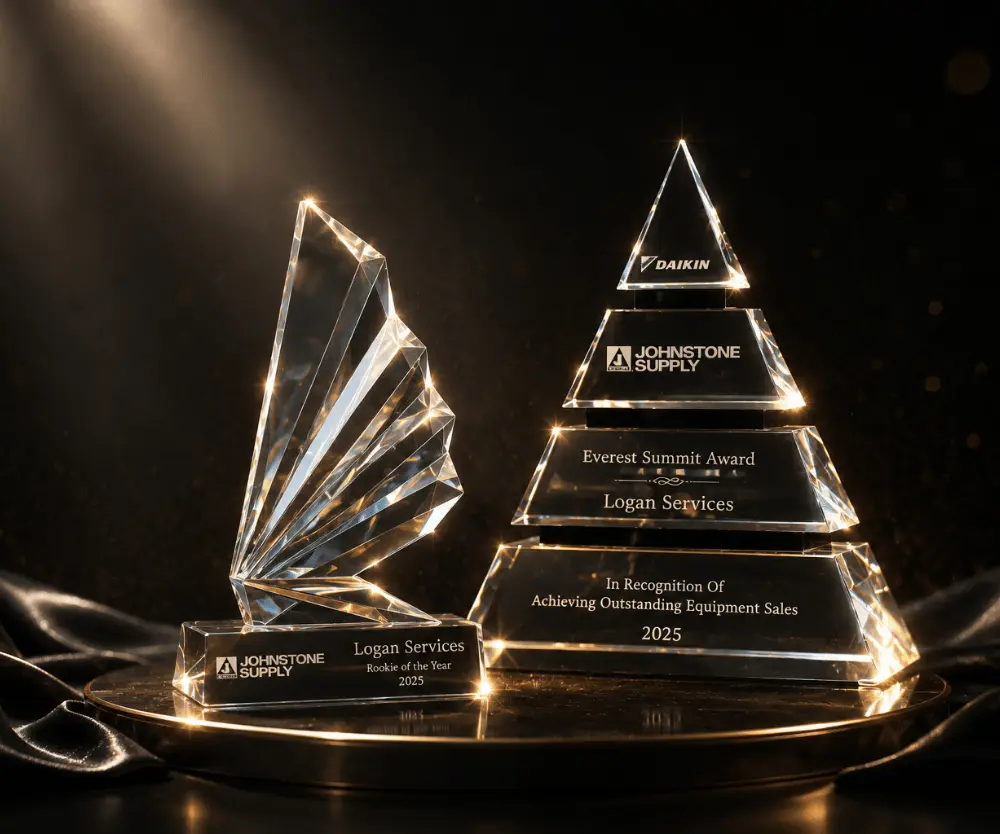 Johnstone Supply Rookie Of The Year And Johnstone Supply Everest Summit Award For Daikin Sales