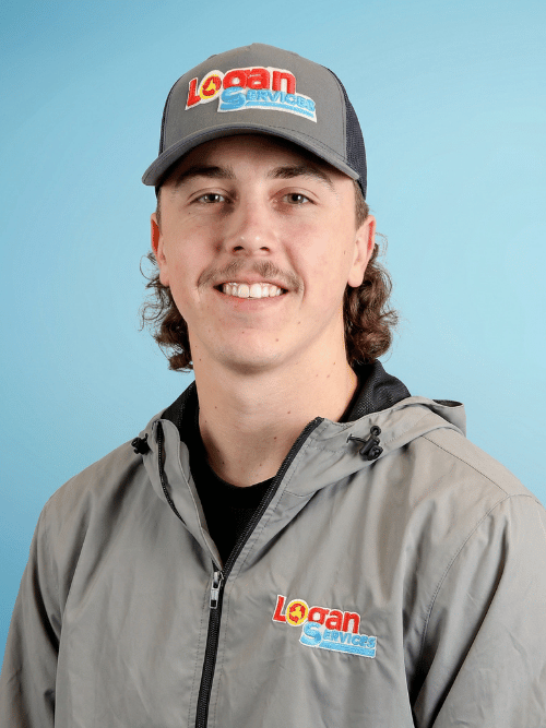 Logan Services Columbus HVAC employee