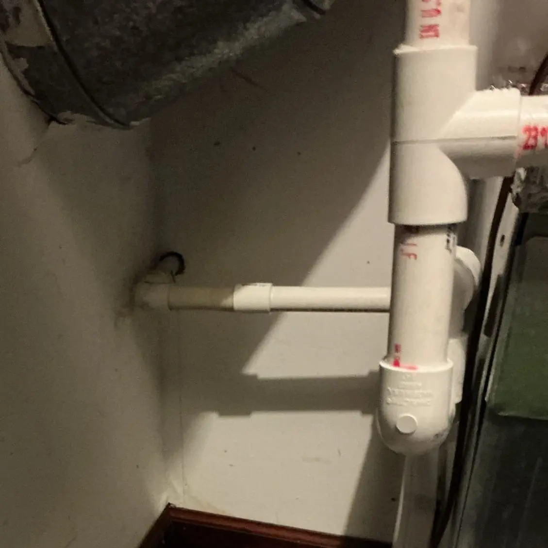Pipe leak repair fixed by Logan Service plumbers.