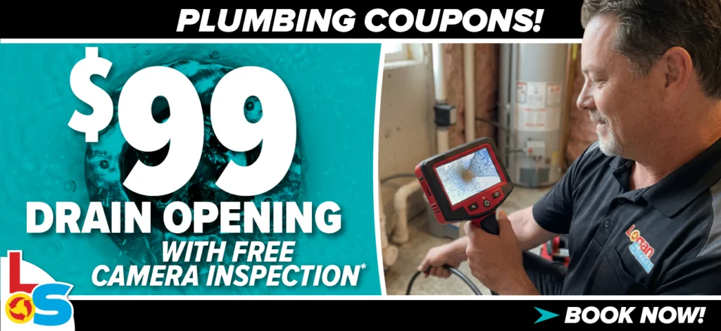 $99 Drain Opening with Free Camera Inspection from Logan Services
