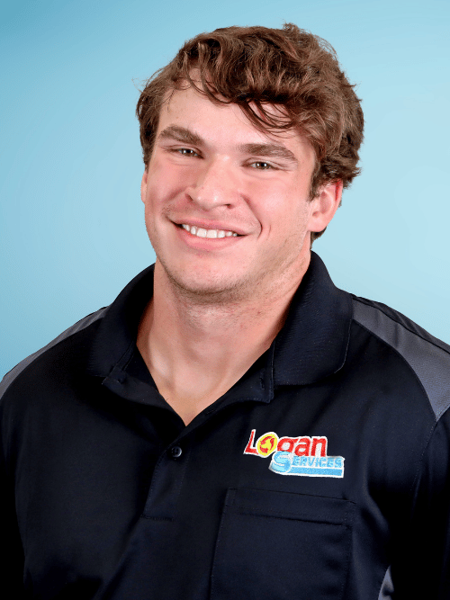 Logan Services Columbus HVAC employee