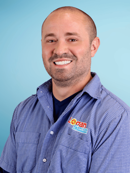 Logan Services Dayton HVAC employee