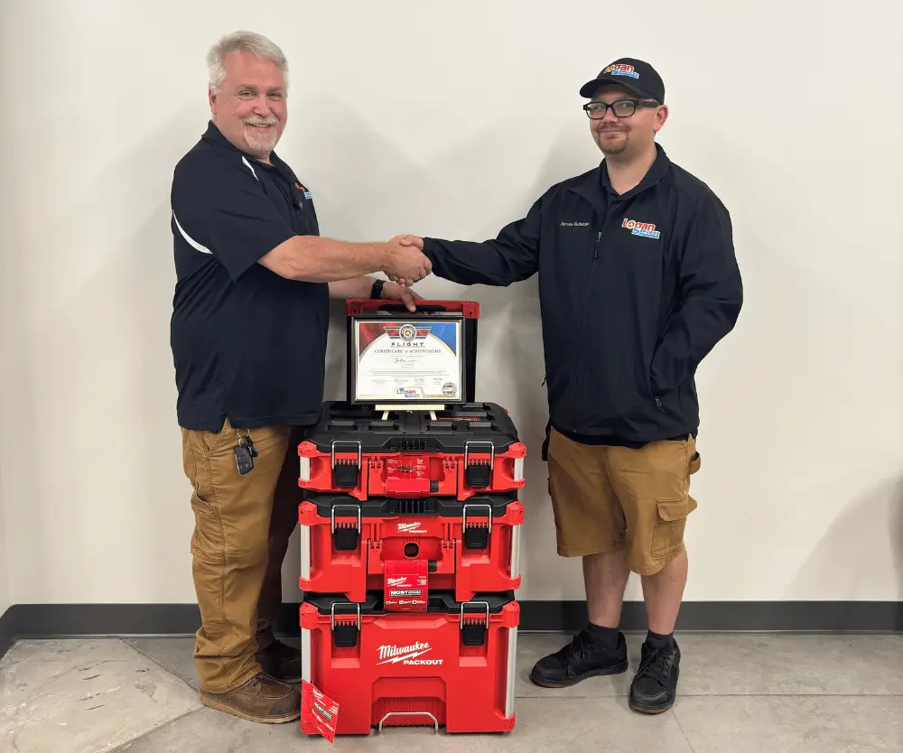 Service Apprenticeship graduate, Justin