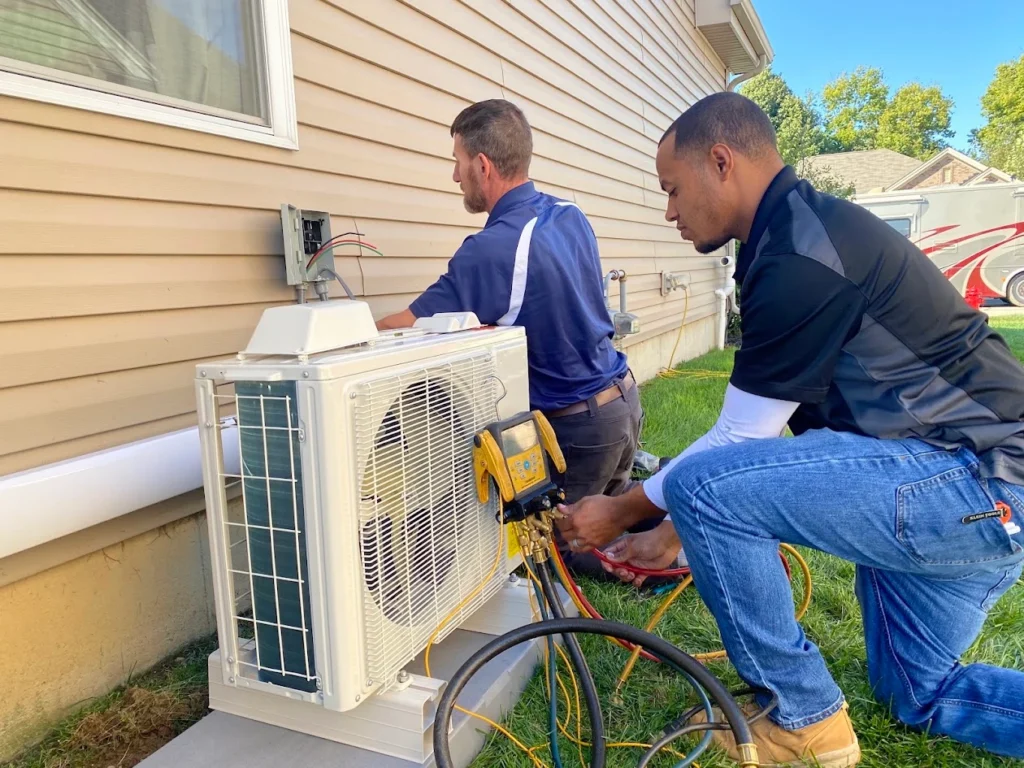 Logan Services mini split installation