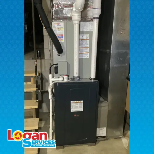 Furnace installed by Logan Services in Columbus
