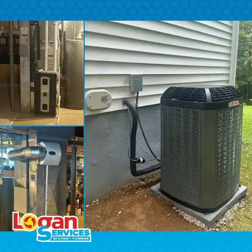 Full HVAC system replacement by Logan Services