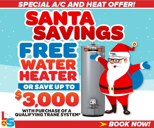 Santa Savings HVAC coupon