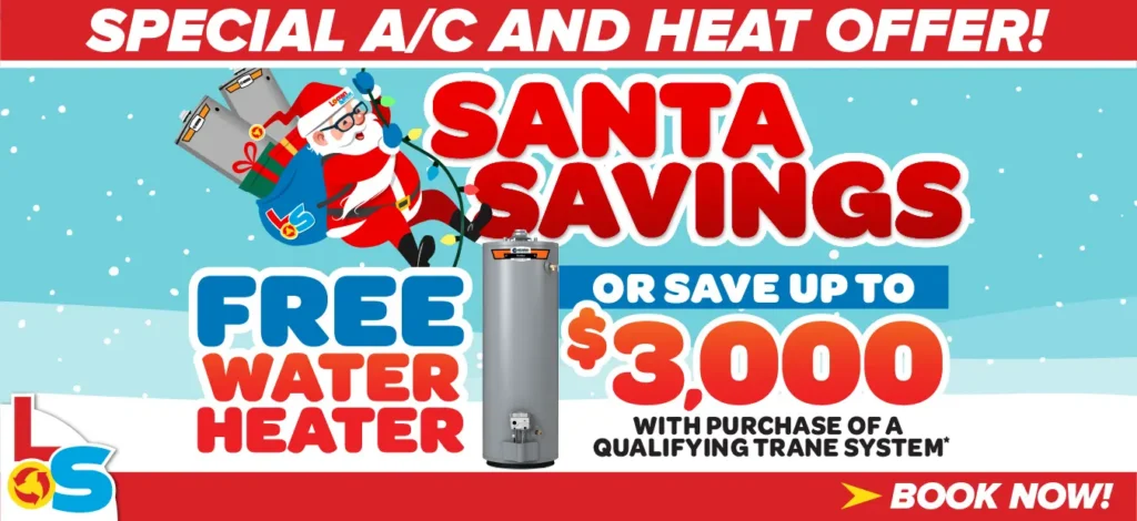 Santa Savings HVAC coupon